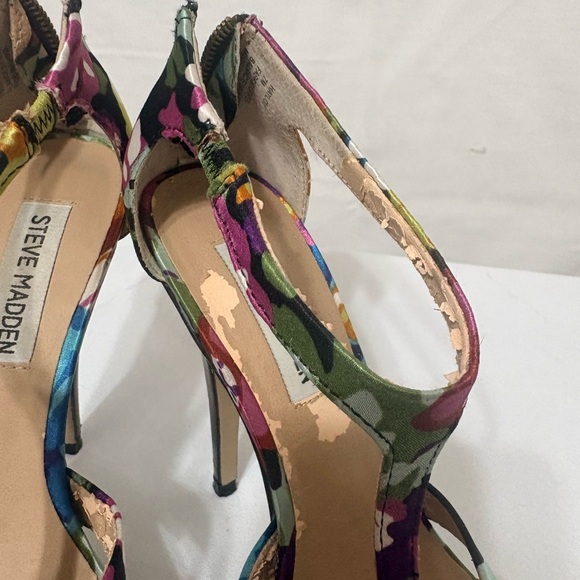 Steve Madden Multicolor Floral Heels - Picture 2 of 6